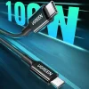 Ugreen US300 USB-C / USB-C 480Mb/s 5A 2m kábel - fekete, thumbnail