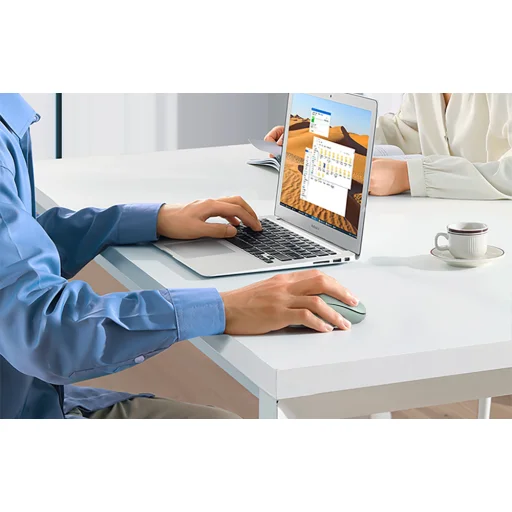 UGREEN 90672 Vezeték nélküli egér 2.4G (szeladon zöld) - 3