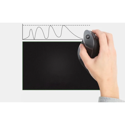 Vezeték nélküli +2.4 G Függőleges Egér Delux M618G DB - 9