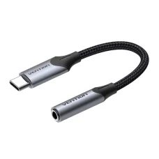 USB-C male - 3.5MM jack female adapter Vention BGJHA 0.1m