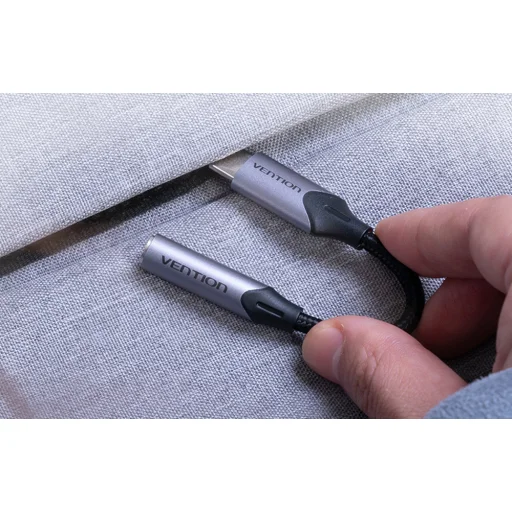 USB-C male - 3.5MM jack female adapter Vention BGJHA 0.1m - 2