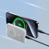 Wozinsky WRW349YWS 10,000 mAh Mágneses Power Bank - Fehér thumbnail