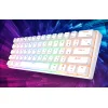 Mechanikus billentyűzet Royal Kludge RK61 RGB, piros kapcsoló (fehér) thumbnail