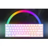 Mechanikus billentyűzet Royal Kludge RK61 RGB, piros kapcsoló (fehér) thumbnail