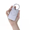 Dudao K28 10000mAh PD 22.5W MagSafe Powerbank fém tokkal és gyűrűs állvánnyal - Szürke thumbnail
