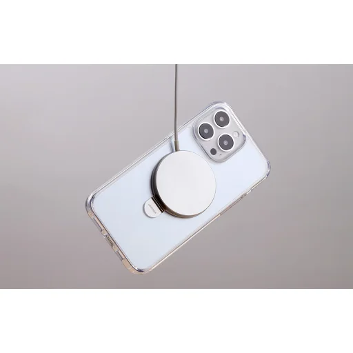 Mágneses védőtok tartóval Joyroom JR-BP004 iPhone 15 Pro (áttetsző) tok - 2