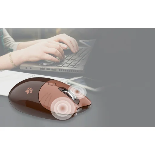 MOFII Vezeték nélküli Egér M3DM Barna - 3