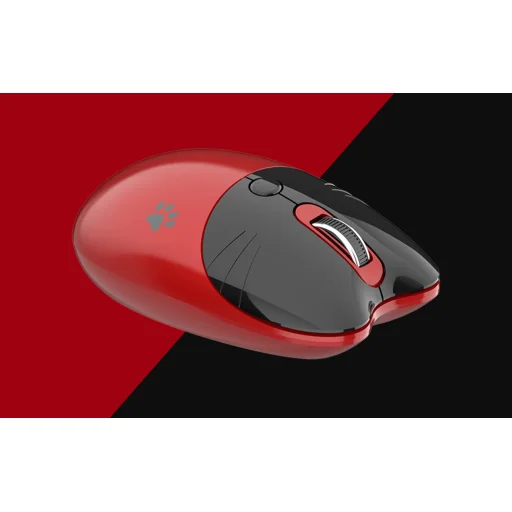 MOFII Vezeték nélküli Egér M3DM Piros/Fekete - 2