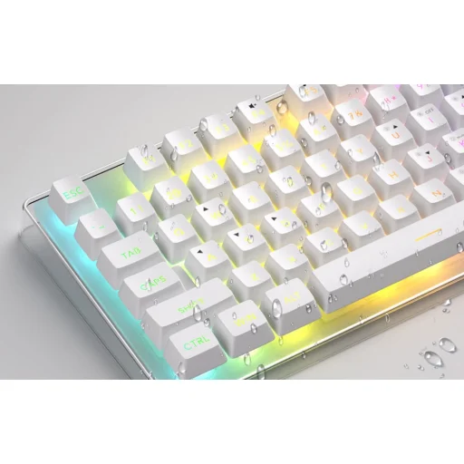 Vezetékes billentyűzet + egér szett MageGee K1 (fehér) - 5