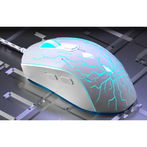 Vezetékes billentyűzet + egér szett MageGee K1 (fehér) - 6