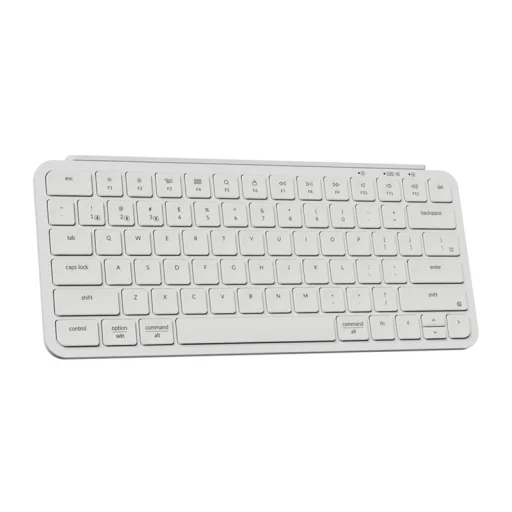 Vezeték nélküli billentyűzet Ultra Slim Keychron B1 Pro 2.4G (fehér) - 2