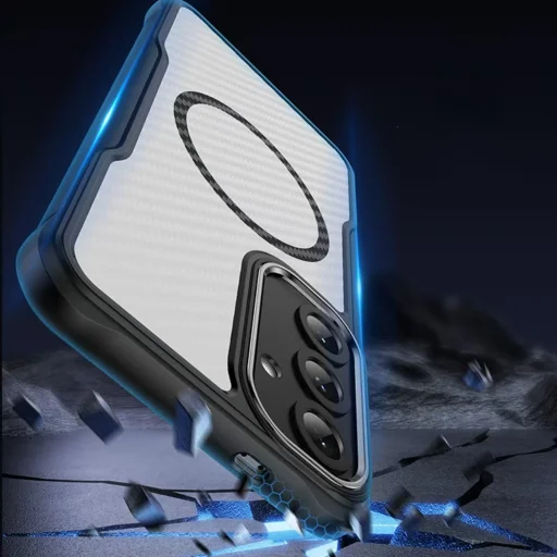 Defender Carbon Mag tok Samsung Galaxy S24 FE fekete - 9