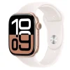 Apple Watch S10 GPS 46mm Rózsaarany Alumínium Tok Világos Rózsaszín Sport Szíjjal - M/L, thumbnail