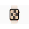 Apple Watch SE2 v2 GPS 44 mm Csillagfény alumínium tok csillagfény sport szíjjal thumbnail