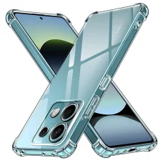  Techsuit - Ütésálló Átlátszó Szilikon - Xiaomi Redmi Note 14S - Átlátszó