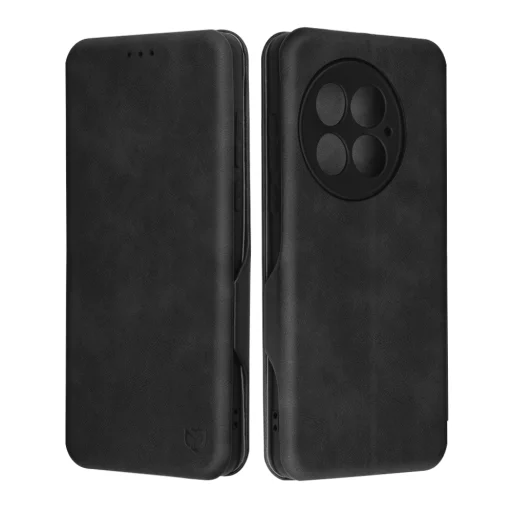  Techsuit - Biztonságos Tárca Plusz - OnePlus 13 - Fekete tok - 6