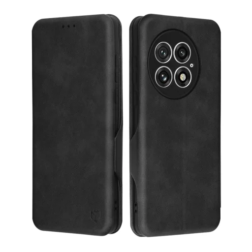  Techsuit - Biztonságos Tárca Plusz - OnePlus 13 - Fekete tok - 1