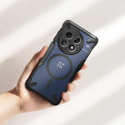  Ringke - Fusion X MagSafe - OnePlus 13 - Fekete tok - 11