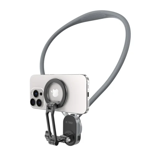 Tech-Protect AC200 Mágneses Magsafe & Gopro & Dji Nyak Tartó Krétaszürke - 3