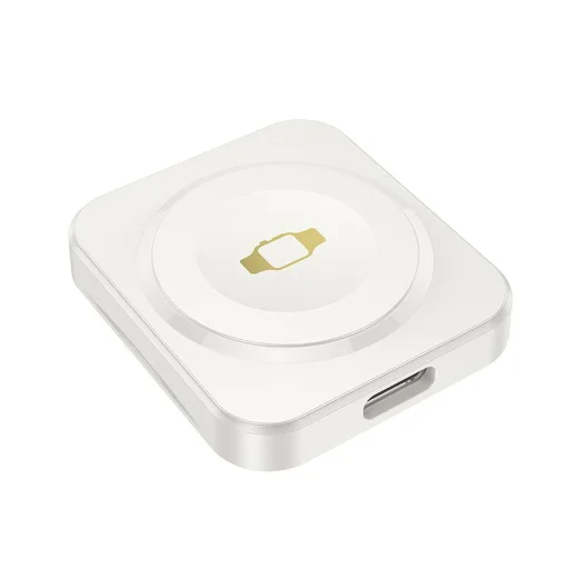 HOCO vezeték nélküli töltő, kompatibilis az APPLE iWatch 2,5W CQ16C tejfehér - 1