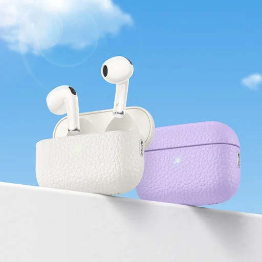 HOCO vezeték nélküli fülhallgató bluetooth TWS EQ15 lila - 3