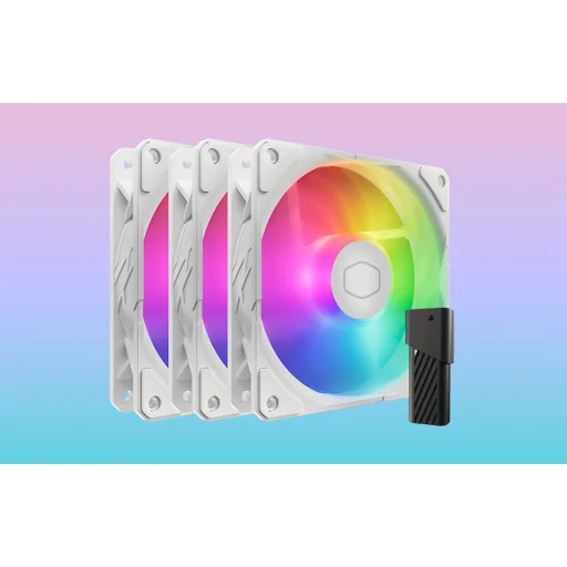 Hűtő Ventilátor Cooler Master SickleFlow Edge 120 ARGB WE 3 az 1-ben (fekete) - 7