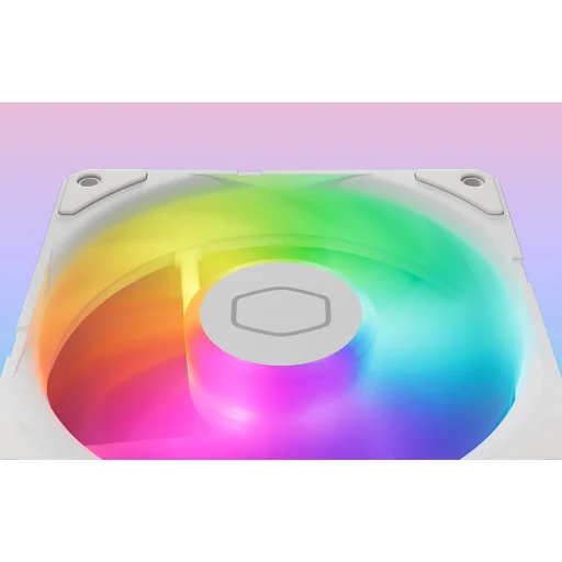 Hűtőventilátor Cooler Master SickleFlow Edge 120 ARGB (fehér) - 11