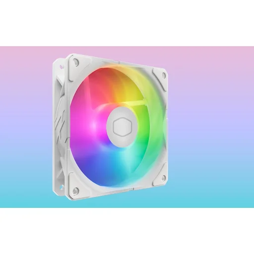 Hűtőventilátor Cooler Master SickleFlow Edge 120 ARGB (fehér) - 7