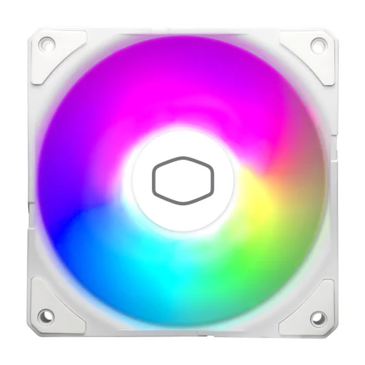 Hűtőventilátor Cooler Master SickleFlow Edge 120 ARGB (fehér) - 1