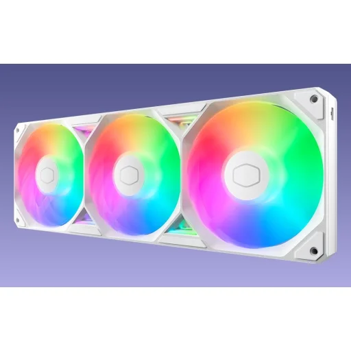 Hűtőventilátor Cooler Master SickleFlow Edge 360 ARGB (fehér) - 3
