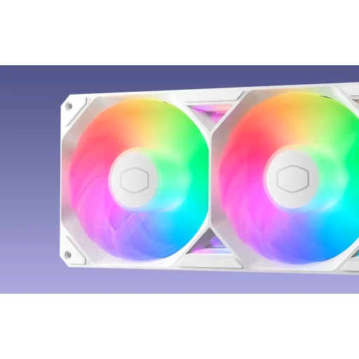 Hűtőventilátor Cooler Master SickleFlow Edge 360 ARGB (fehér) - 4