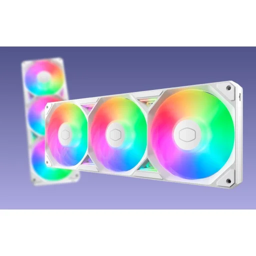 Hűtőventilátor Cooler Master SickleFlow Edge 360 ARGB (fehér) - 6