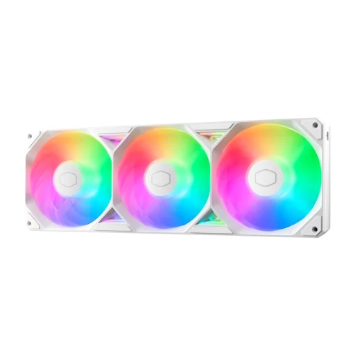 Hűtőventilátor Cooler Master SickleFlow Edge 360 ARGB (fehér) - 1