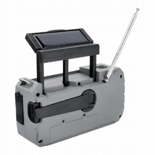 PRISTAR rádió FM zseblámpával 4000 mAh YX328 zöld - 2