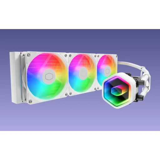 Water Cooling Cooler Master MasterLiquid 360 Core II ARGB (fehér) - 5