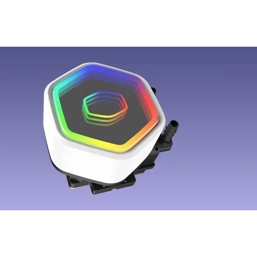 Water Cooling Cooler Master MasterLiquid 360 Core II ARGB (fehér) - 6