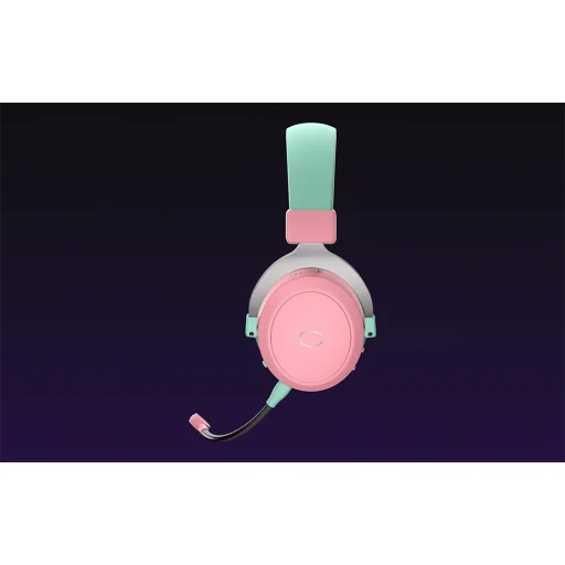Cooler Master CH351-MC gaming fejhallgató (zöld-rózsaszín) - 12