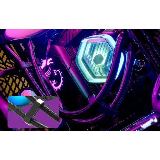 Cooler Master MasterLiquid 360 Atmos ARGB vízhűtő - 7