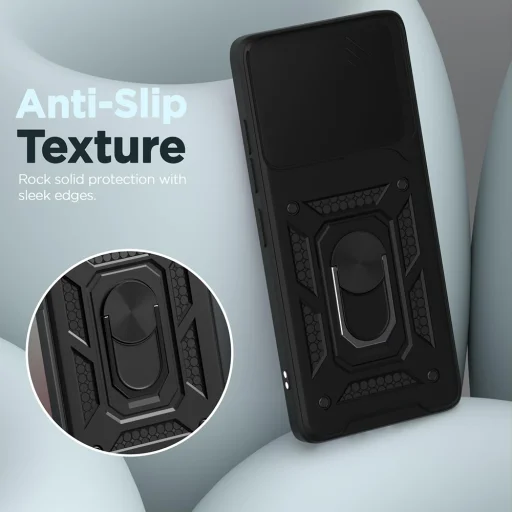  Honor 400 Lite Fekete Techsuit CamShield sorozat tok - 6