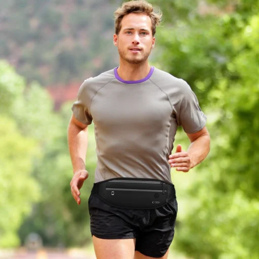 Tech-protect M7 Univerzális Sport Deréktáska Fekete - 9