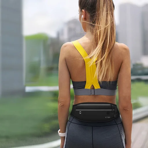 Tech-protect M7 Univerzális Sport Deréktáska Fekete - 10