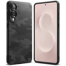  Ringke - Onyx Design - Samsung Galaxy S25 Edge - Fekete Terepmintás tok