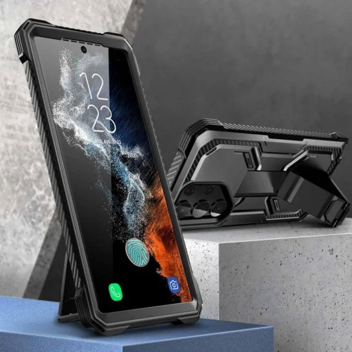  Samsung Galaxy S23 Ultra I-Blason Armorbox Fekete tok - 5