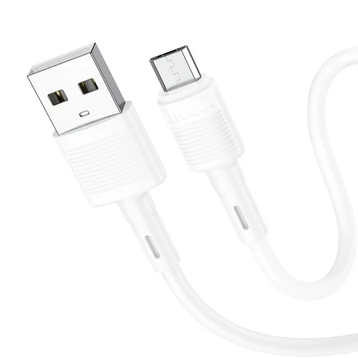 HOCO kábel USB-ről Micro USB-re 2,4A X83 1 m fehér - 1