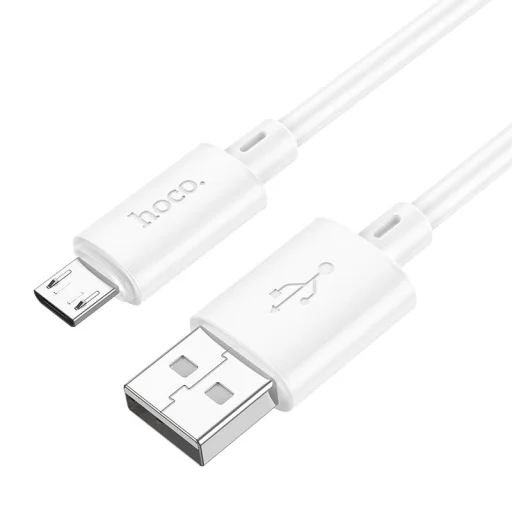 HOCO kábel USB A - Micro USB 2,4A X88 1 m fehér - 1