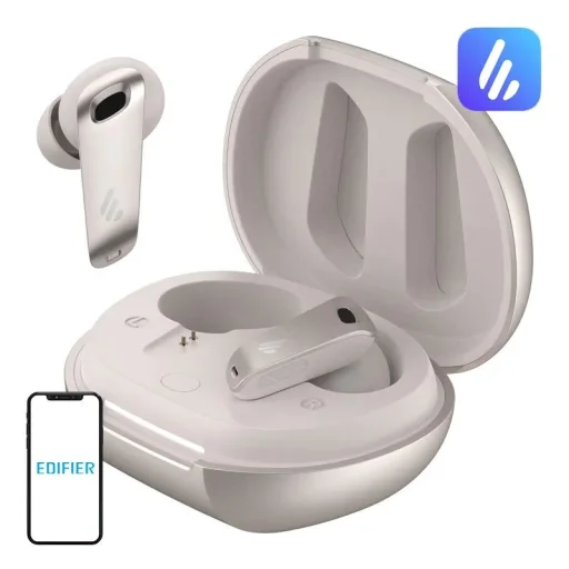 Vezeték nélküli fülhallgató TWS Edifier NeoBuds Plus, ANC (gyöngyház) - 2
