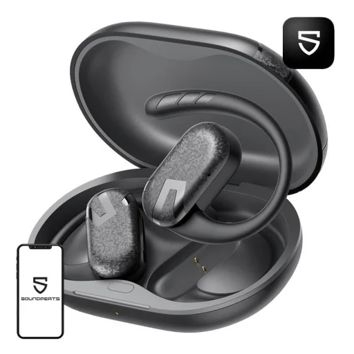 Fülhallgató TWS Soundpeats Breezy (fekete) - 2