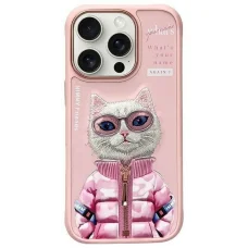NIMMY tok COOL&CUTE 2.0 Macska iPhone 16 Pro rózsaszín