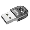 HOCO adapter USB A bluetooth UA28 átlátszó fekete - 2