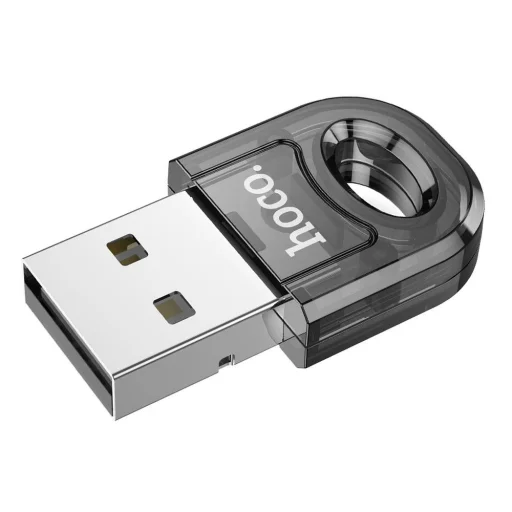 HOCO adapter USB A bluetooth UA28 átlátszó fekete - 2